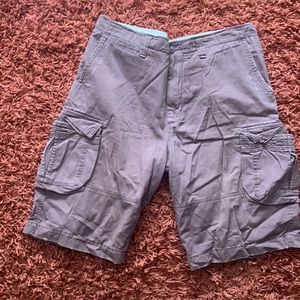 Men’s cargo shorts.